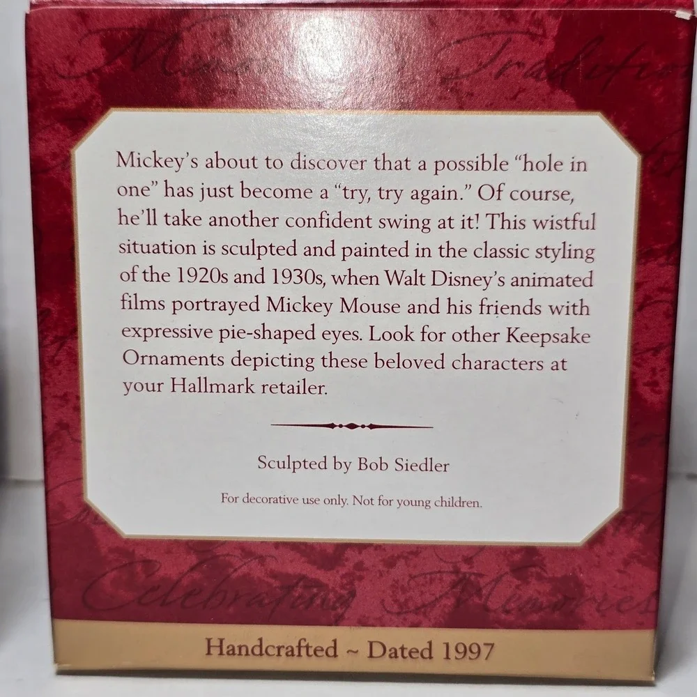 Hallmark Keepsake Donald's Surprising Gift Mickey's Long Shot Bandleader Mickey‎